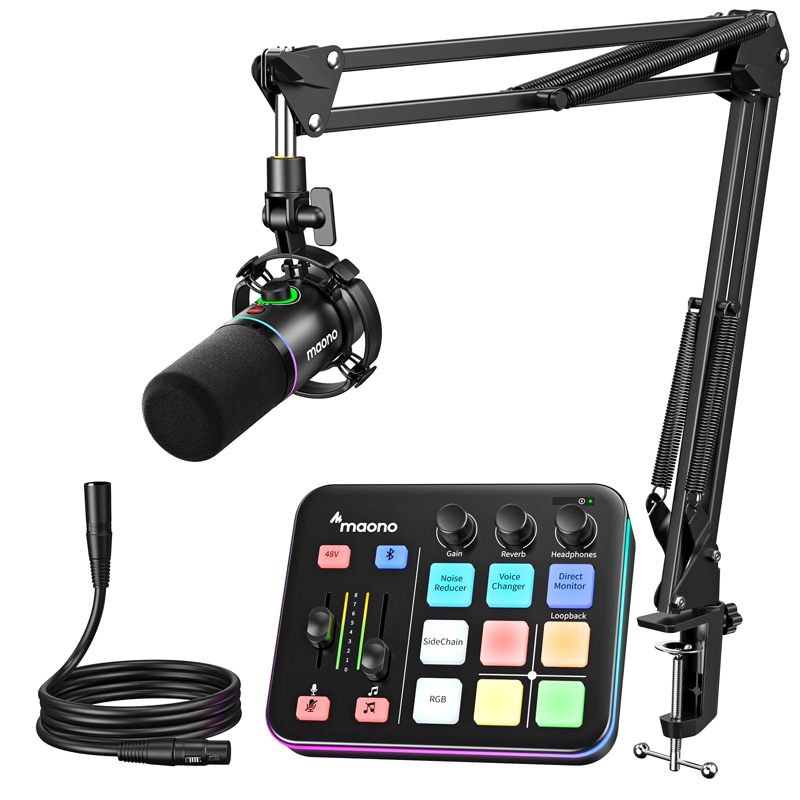Amazon.com: MAONO Gaming Streaming Equipment Bundle: Audio